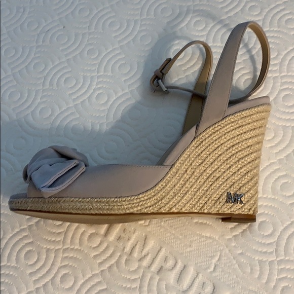 Michael Kors Dove Grey Wedges - Picture 6 of 9